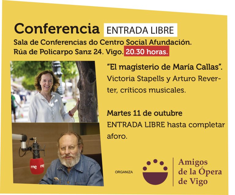 «El magisterio de María Callas».