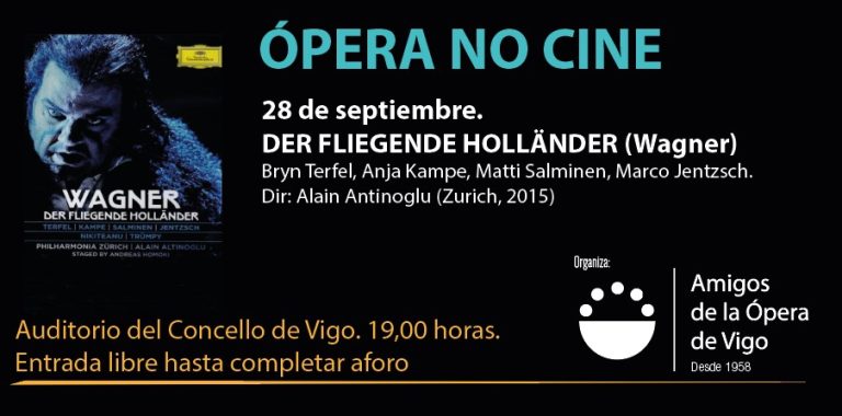 Ópera no Cine. DER FLIEGENDE HOLLÄNDER (el Holandés Errante) de Wagner