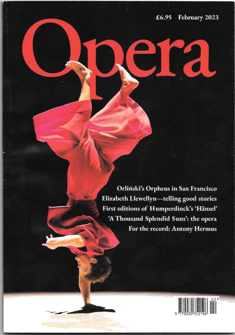 Revista Inglesa Ópera