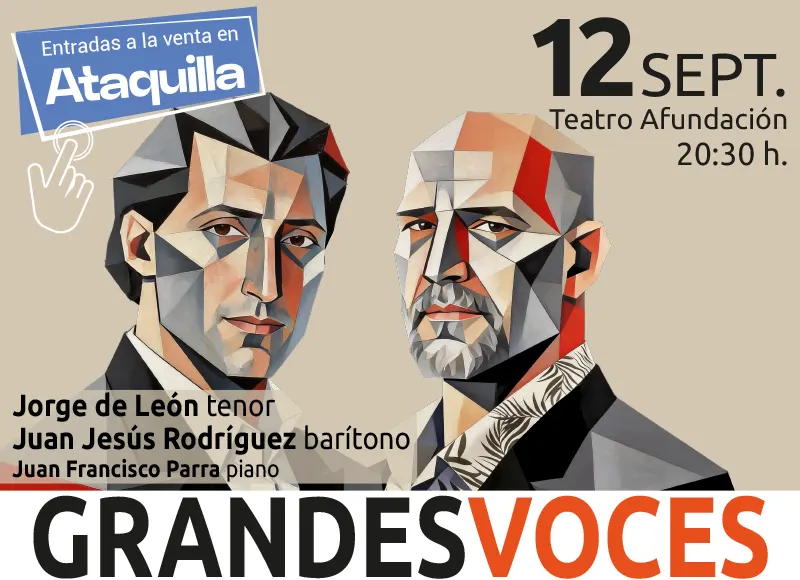 Grandes Voces Otoño Lírico. Jorge de León y Juan Jesús Rodríguez