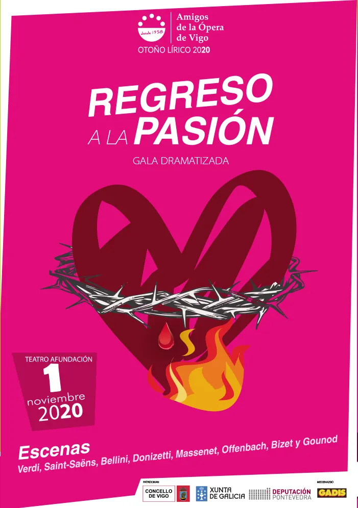 REGRESO A LA PASIÓN 2020. Otoño Lírico 2020