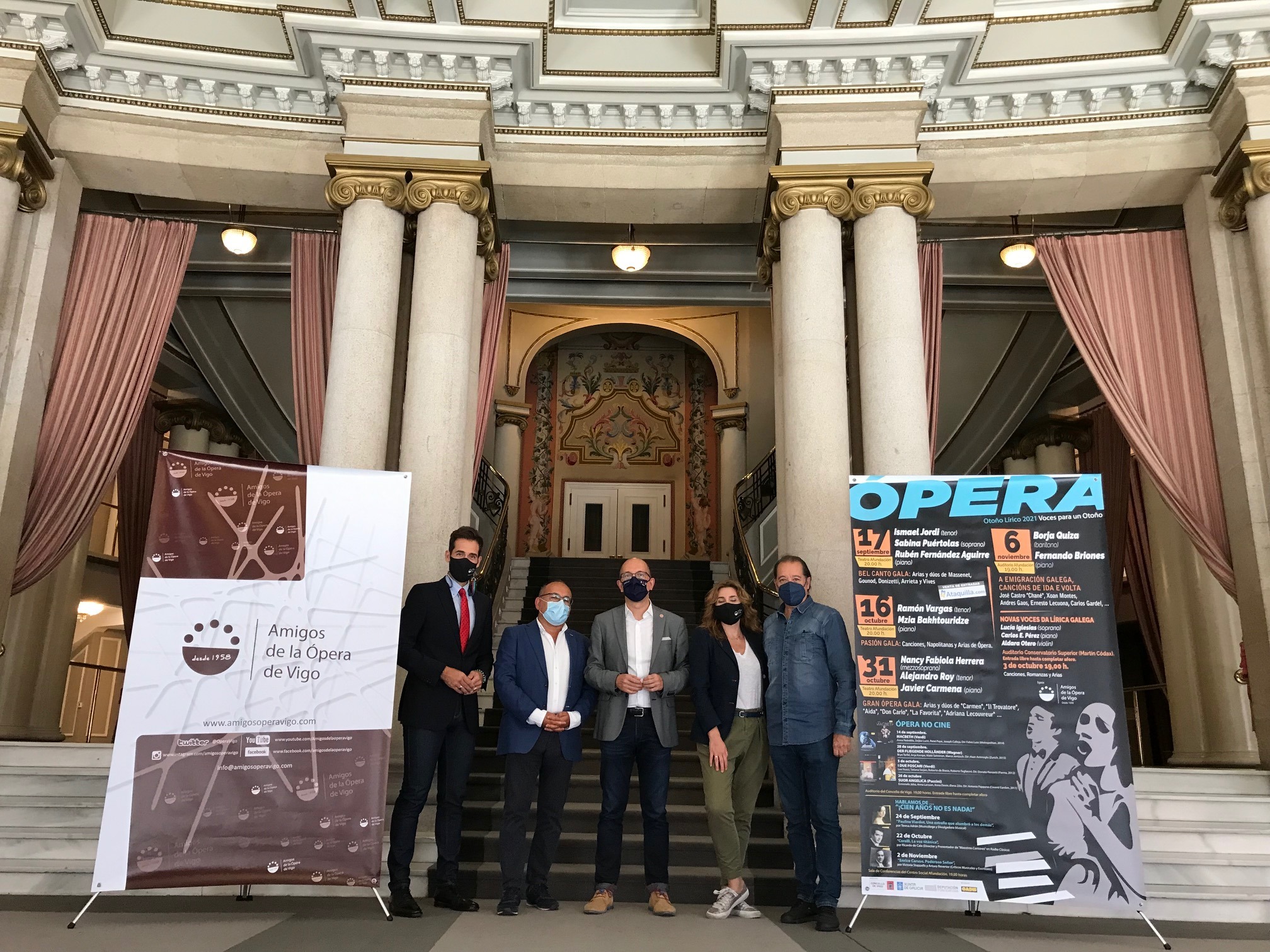 Xunta.gal A Xunta renova o seu apoio coa Asociación Amigos da Ópera de Vigo para a celebración da nova edición do Festival Outono Lírico